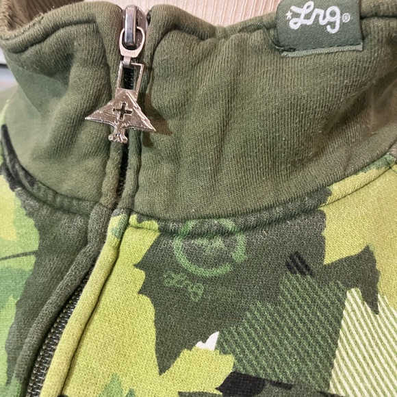 Vintage LRG men’s full zip sweater, marked 2XL fits more like XL, super baggy - Picture 2 of 8